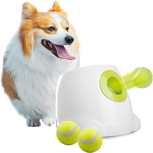 FetchMaster Pro™ Interactive Ball Launcher