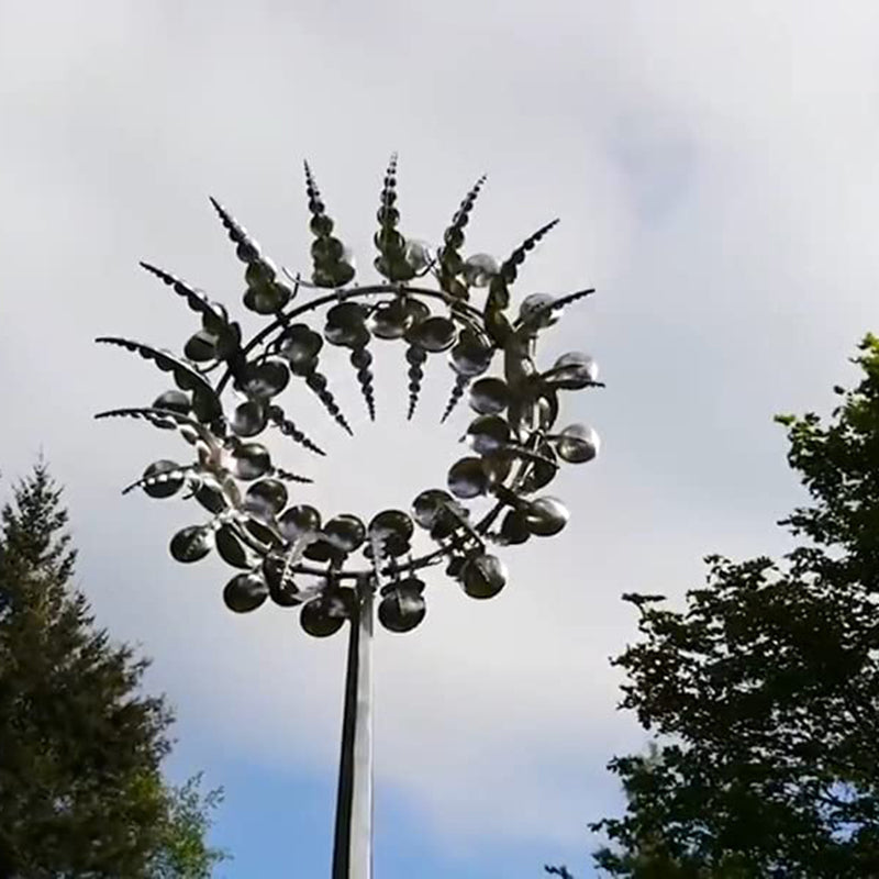 Metal Kinetic Windmill
