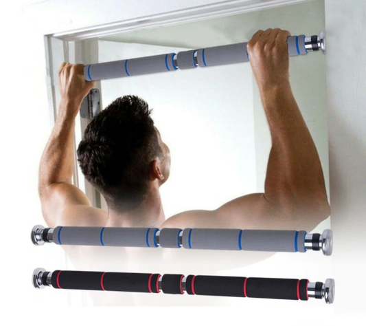 Adjustable Stainless Steel Pull Up Bars - Dave's Deal Depot