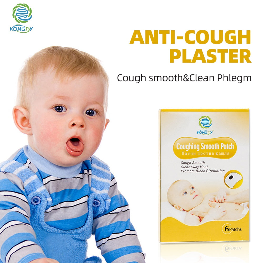 Herbal Anti-Cough&Phlegm Patch 6Pieces/Box - Dave's Deal Depot