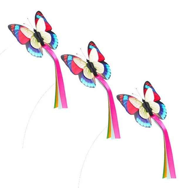 Interactive Fluorescent Butterfly Cat Toy - Dave's Deal Depot