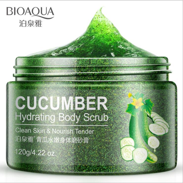 Natural Hydrating Cucumber Extract Body Scrub - Dave's Deal Depot