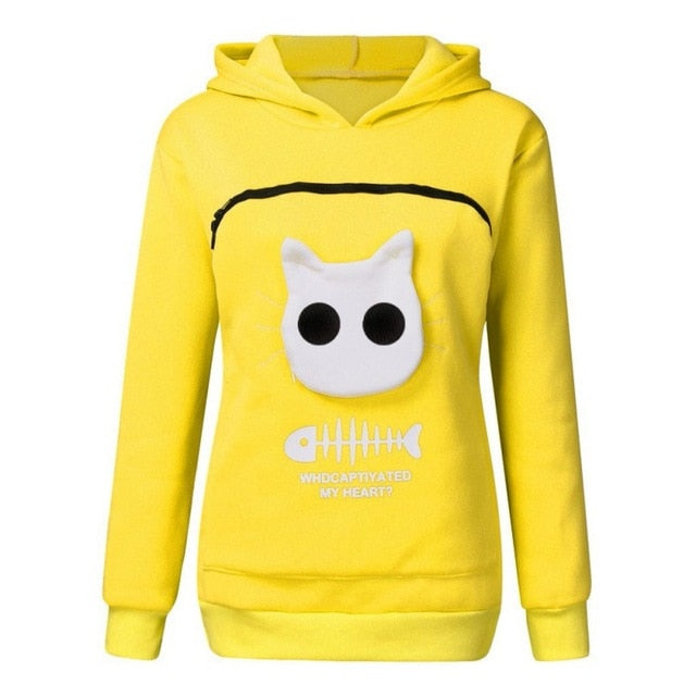 Cat Pouch Hoodie - Dave's Deal Depot
