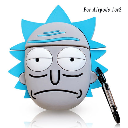 Rick And Morty 3D Airpod Protective Case Cover - Dave's Deal Depot