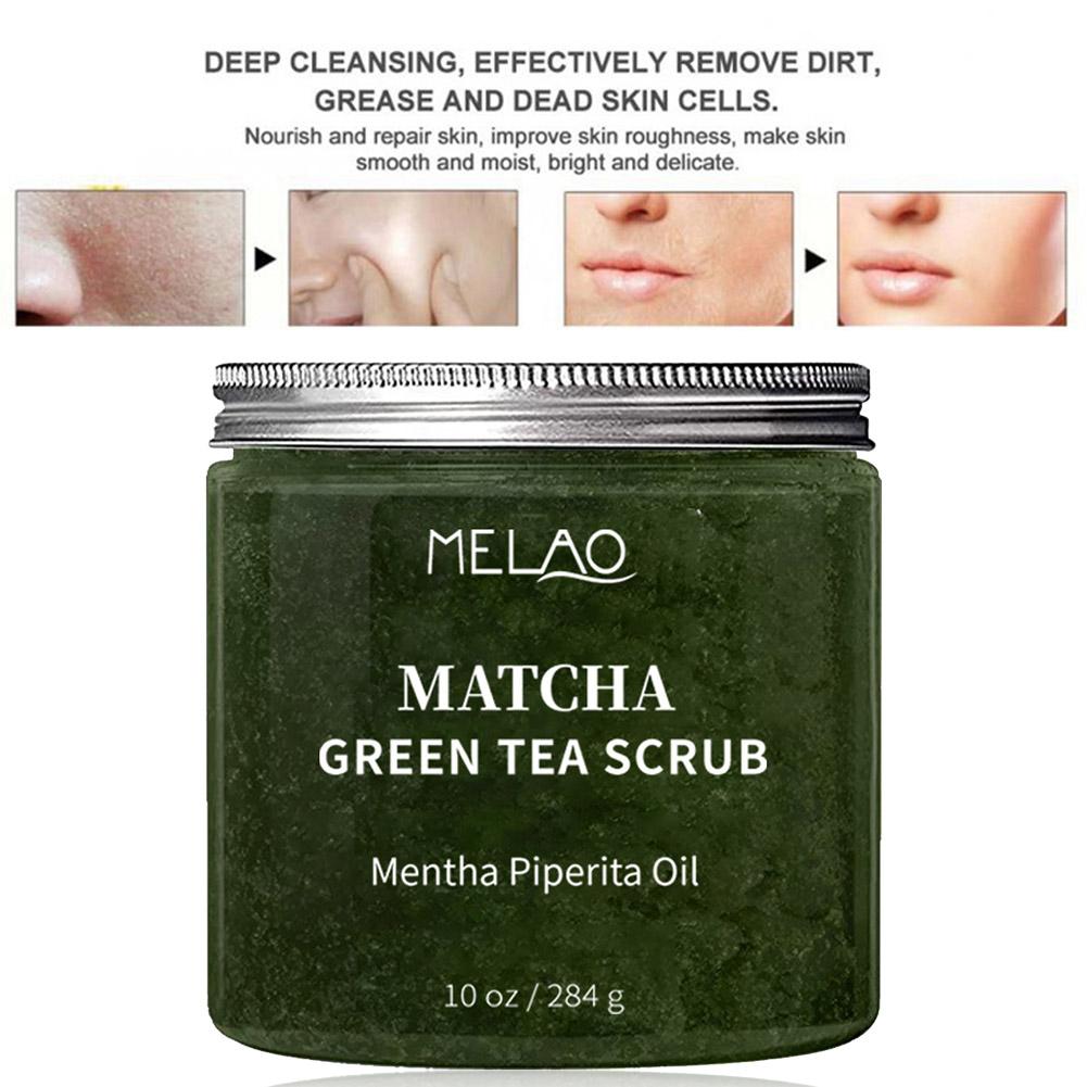 Deep Cleansing Matcha Green Tea Body Scrub - Dave's Deal Depot