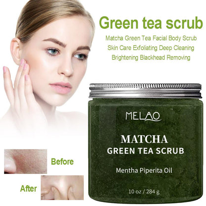 Deep Cleansing Matcha Green Tea Body Scrub - Dave's Deal Depot