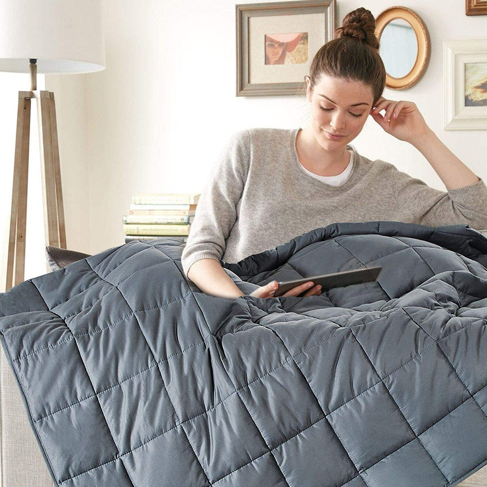 Sleep Improving Weighted Blanket - Dave's Deal Depot