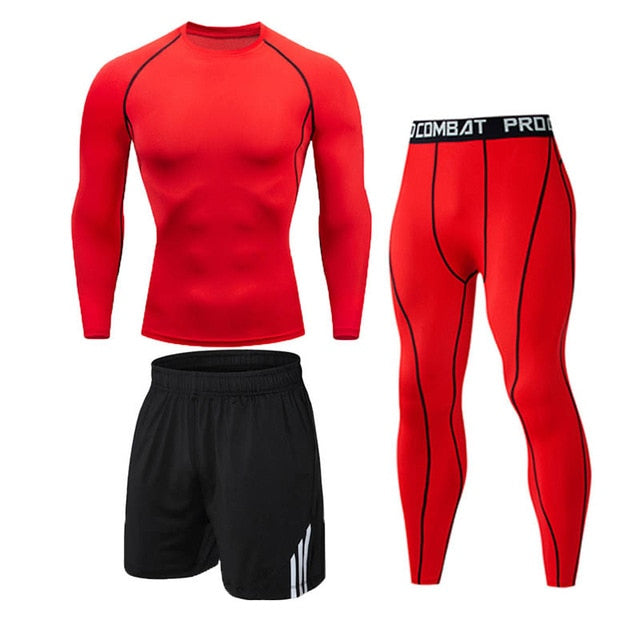 Men's Athletic Physical Training Workout Jogging Dry Fit - Dave's Deal Depot