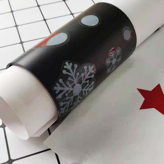 Sliding Christmas Wrapping Paper Cutter