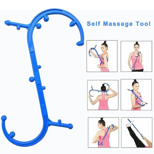 Back Buddy Massager,Full Body Muscle Pain Relief Massage Cane - Dave's Deal Depot