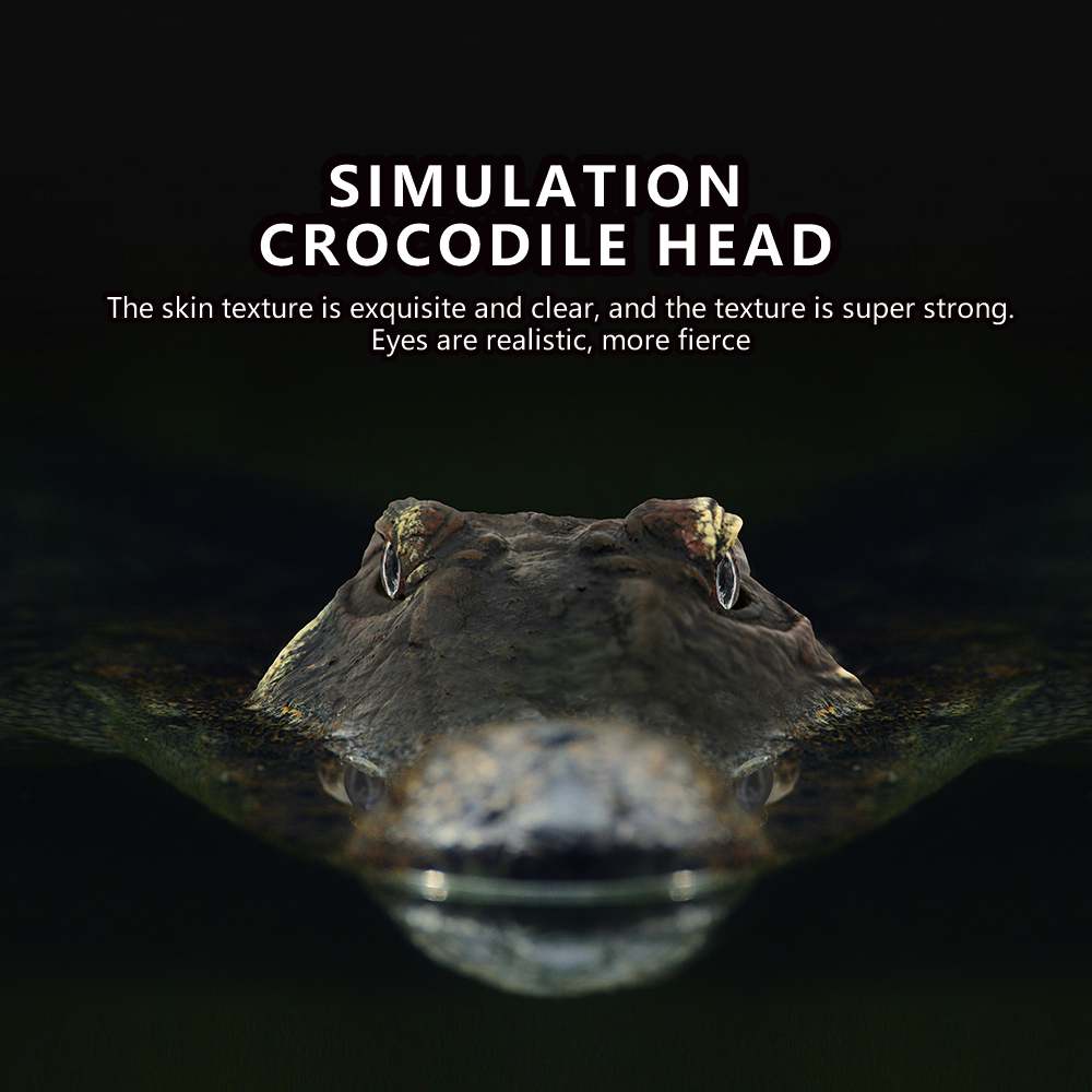 Crocodile Simulation RC Boat - Dave's Deal Depot