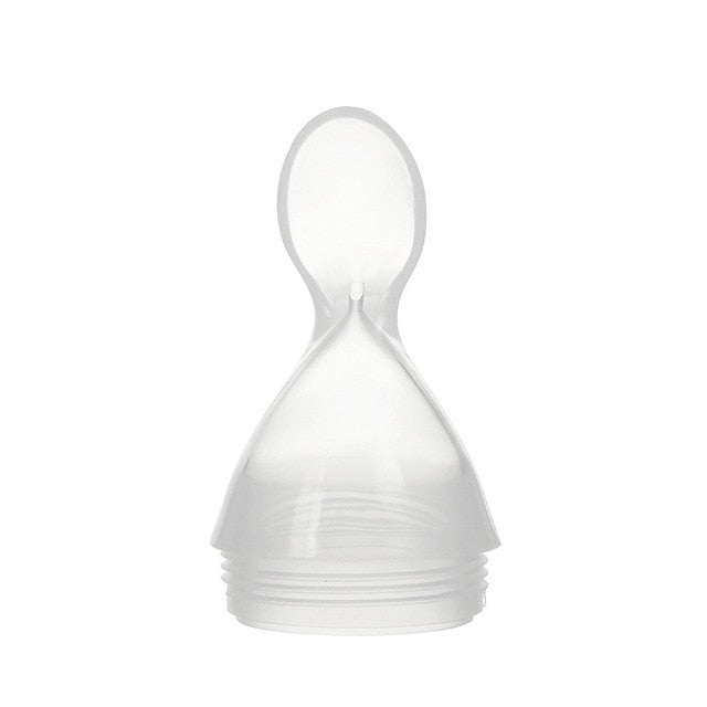 Silicone Baby Bottle Spoon Feeder - Dave's Deal Depot