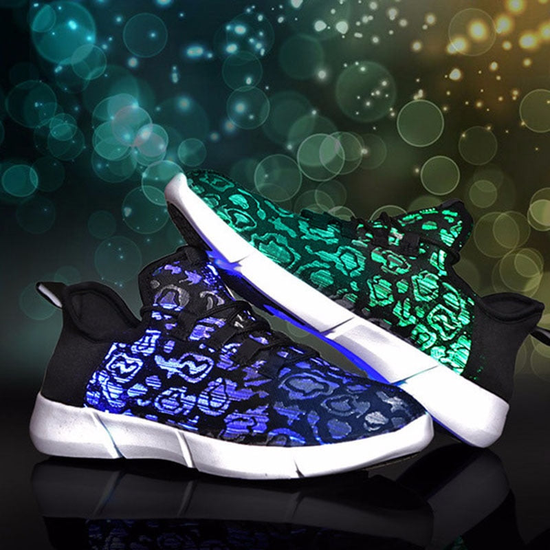 Kid's LED Rechargeable Sneaker Glow Shoes