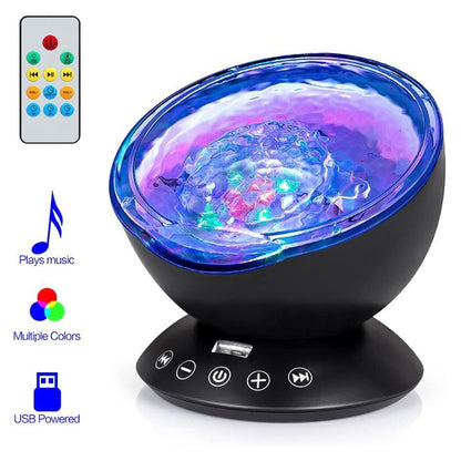 Ocean Wave Projector Led Night Lamp