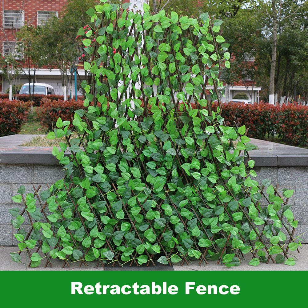 Retractable Artificial UV Protected Garden Fence - Dave's Deal Depot