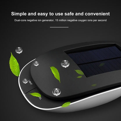 Solar Powered Car Air Purifier Air Ionizer - Dave's Deal Depot