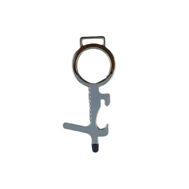 Non-Contact Antimicrobial Key Chain Tool - Dave's Deal Depot