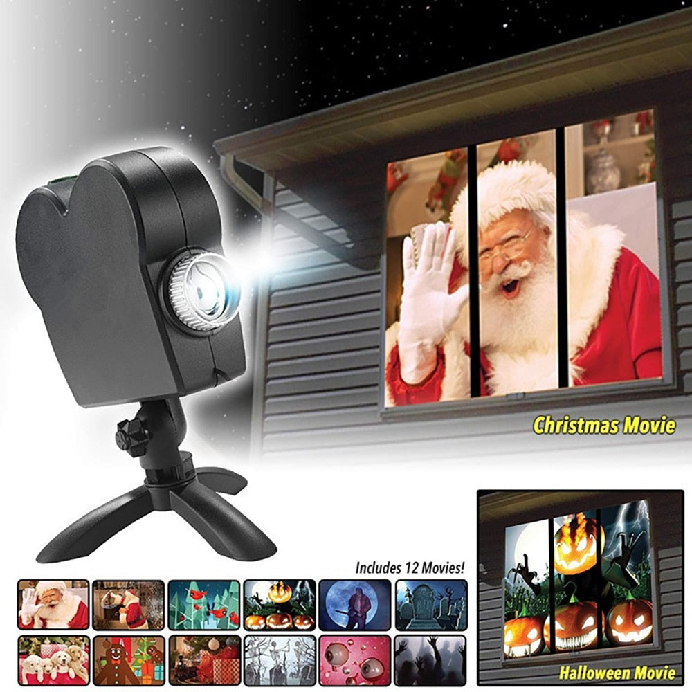 Halloween/Christmas Window Projector - Dave's Deal Depot
