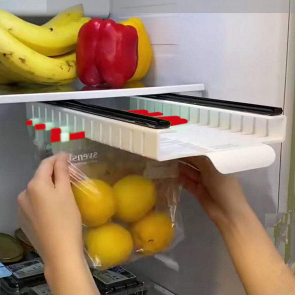 Refrigerator Zip Loc Storage Rack