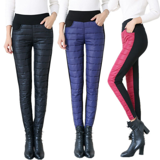 Winter Embroidery Trousers For Women