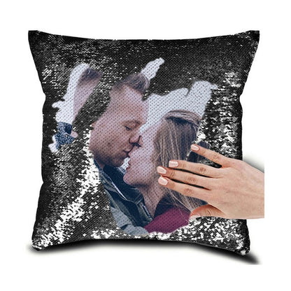 Personalized Sequin Pillow Cover