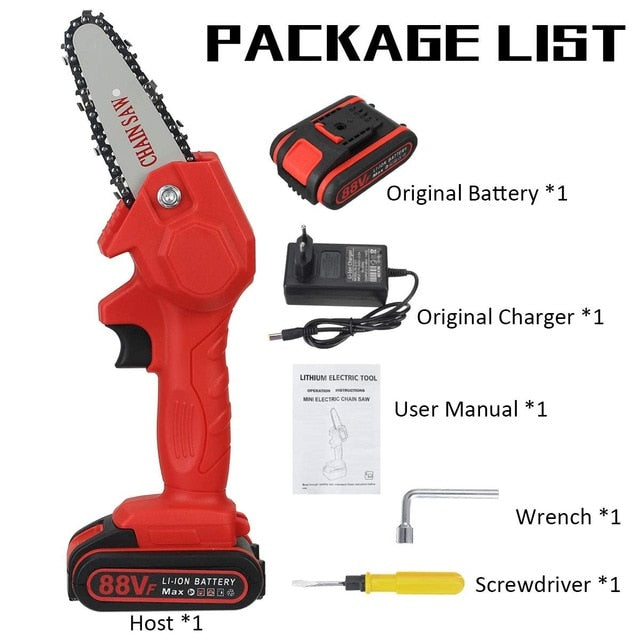Rechargeable Mini Electric Chainsaw