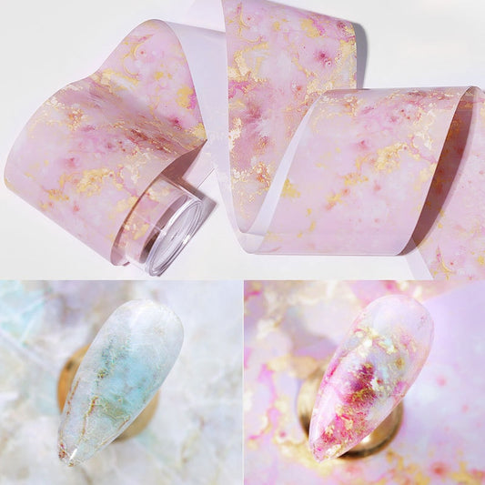 Marble Series Nail Foils