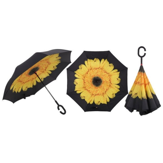 Windproof Double Layered Inverted Umbrella