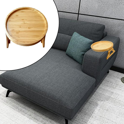 Bamboo Sofa Armrest Tray