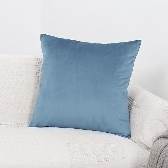velvet cushion cover for living room - Dave's Deal Depot