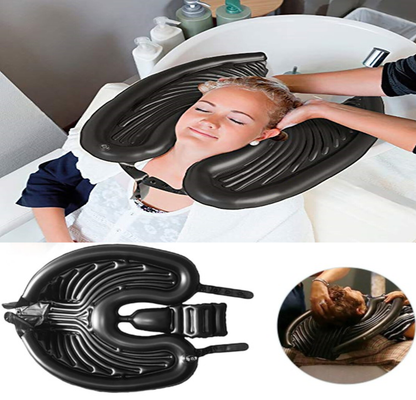 Portable Inflatable Rinse Basin for Washing & Cutting Hair